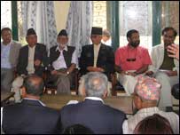 नेपाली कांग्रेसका नेताहरु