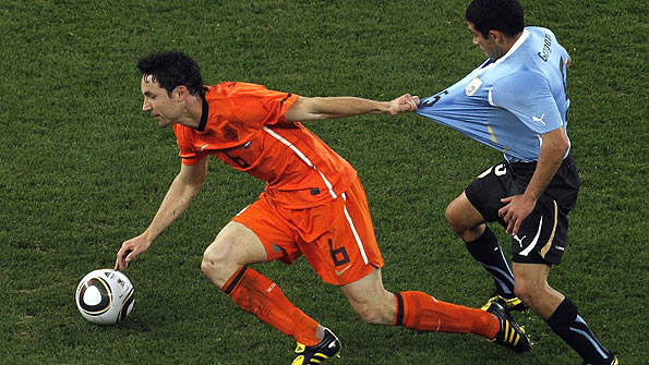 Netherlands midfielder Mark van Bommel