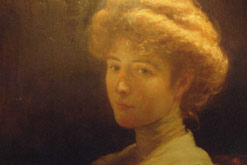 Githa Sowerby painted by GP Jacomb Hood in 1912. Image used with kind permission of Joan Smith