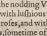 Excerpt from the second quarto of 'A Midsummer Night's Dream' by William Shakespeare (c 1594 - 1596)