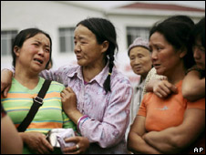 زلزله زدگان در استان سیچوان