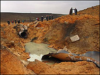 Вибух на трубопроводі не вважають терактом