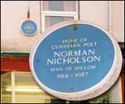 Norman Nicholson plaque