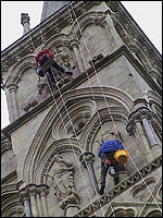 Cathedral conservation work