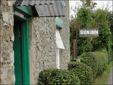 The front of The Sun Inn at Leintwardine