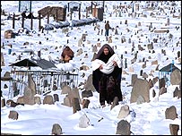 زمستان سرد کابل