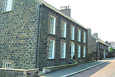 the pictureseque Moravian village at Gracehill, Ballymena