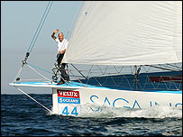 Sir Robin rejoins the race