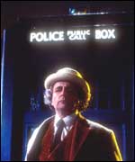 Sylvester with The Tardis