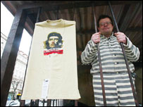 Protesto contra a prisão de dissidentes cubanos