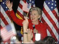 هیلاری کلینتون سناتور نیویورک