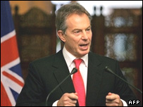 Tony Blair Pakistan'da