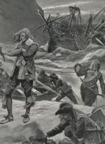 Wreck of George Somers' ship The Sea Venture (Getty Images/Hulton|Archive)