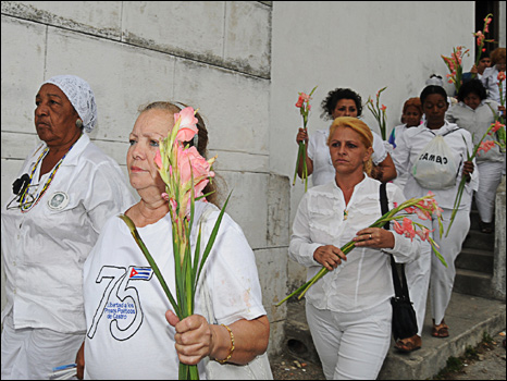 Protesta de las Damas de Blanco 