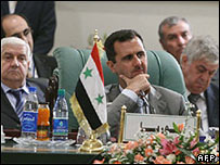 بشار اسد در پاریس 