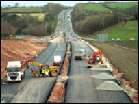 Work continues on the A30