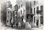 19th Century engraving of Edinburgh's Old Town