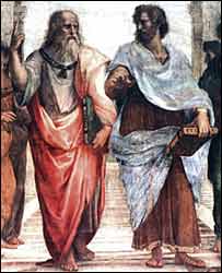 فيلسوفان در يونان باستان