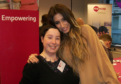 Ciara Evans with Stacey Solomon