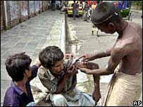 معتادان تزريقی در بنگلادش