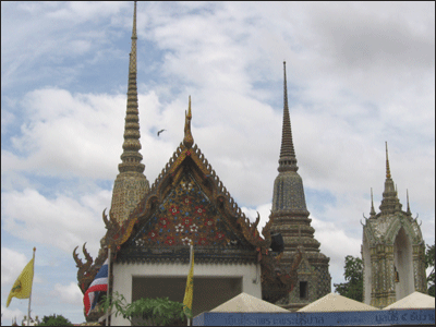 Đền thờ Phật nằm ở Băng Cốc