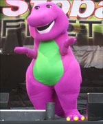 Barney the Dinosaur at Carlisle Live 2007