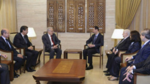 卜拉希米和阿薩德會談