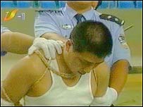 Prisioneiro chinês. 