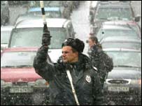 Ukrajinský dopravní policista