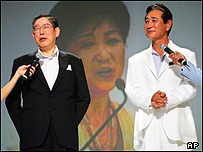 هيروشی اوکودا، چپ