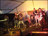 The Wild Stallions at the Hogwash.