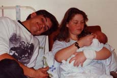 Andrew Hepple and family