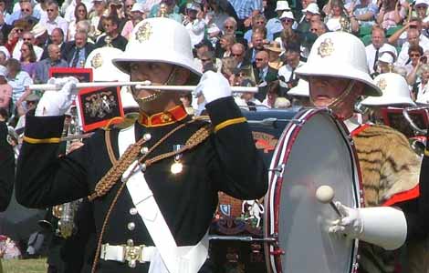 Drumhead Ceremony during Trafalgar 200