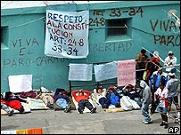 Protesto em prisão equatoriana