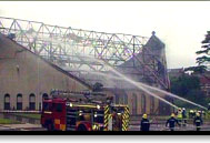 Image of the ruins of St Bernards church