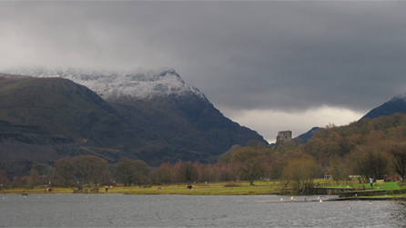 Snow on Snowdonia - Image by Brian Wakeham
