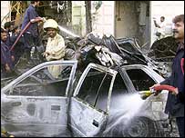 کراچی میں دھماکہ