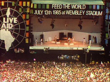 Live Aid concert, 1985