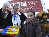 Jimmy Franks collecting at Blues v Wolves