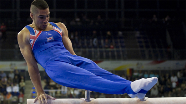 British gymnast Louis Smith believes a European Games could improve his chances of Olympic success. Photo: AP