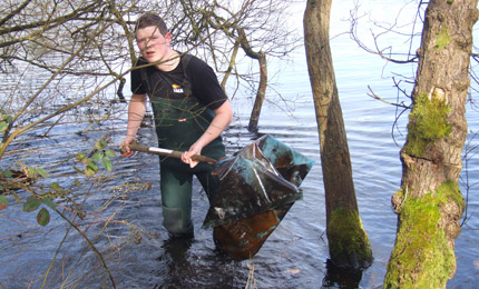 Lough Enagh volunteer