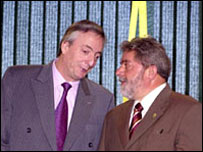 Kirchner e Lula