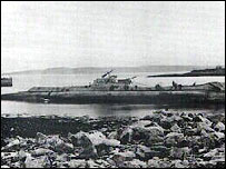 Thetis in Liverpool Bay