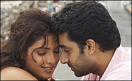 Priyanka and Abhishek Bachchan