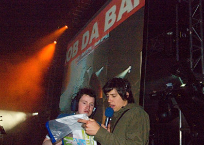 Sunday: More backstage pics