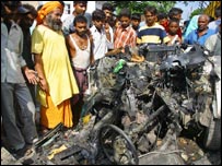 حملہ آوروں کی گاڑی