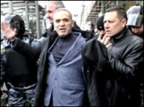 Arestarea lui Garry Kasparov