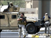 Seguranças da Blackwater no Iraque (arquivo)