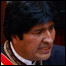 O presidente da Bolívia, Evo Morales, discursa na última quinta-feira (AP)