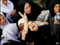 बीत हनौन में इसराइली हमले के बाद का माहौल